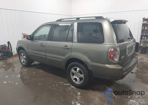 2007 Honda Pilot Ex-L из США, поврежденный, VIN 5FNYF18627B017264